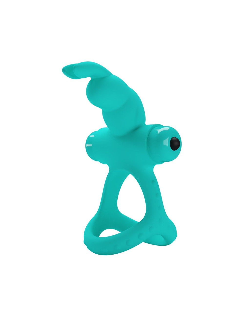 PRETTY LOVE - FIGGY ANILLO VIBRADOR RABBIT VERDE