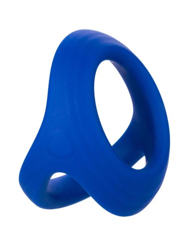 ADMIRAL - COCK BALL DOBLE ANILLO AZUL