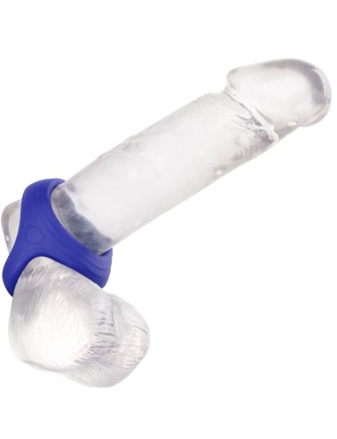 ADMIRAL - COCK BALL DOBLE ANILLO AZUL