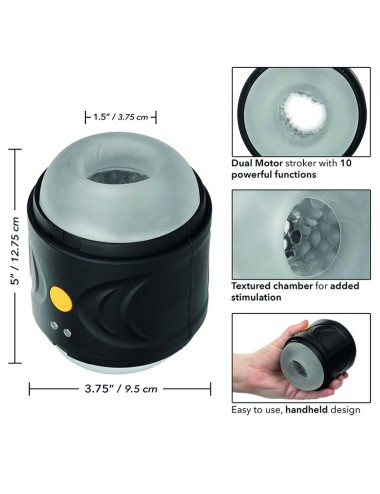CALIFORNIA EXOTICS - BOUNDLESS MASTURBADOR DOBLE MOTOR