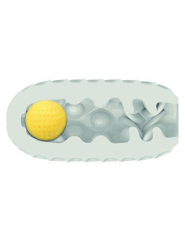CALIFORNIA EXOTICS - BOUNDLESS STROKER BLANDO REVERSIBLE AMARILLO