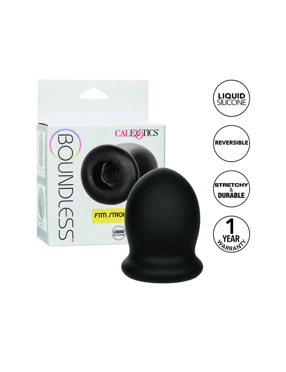 CALIFORNIA EXOTICS - BOUNDLESS FTM STROKER REVERSIBLE 7CM