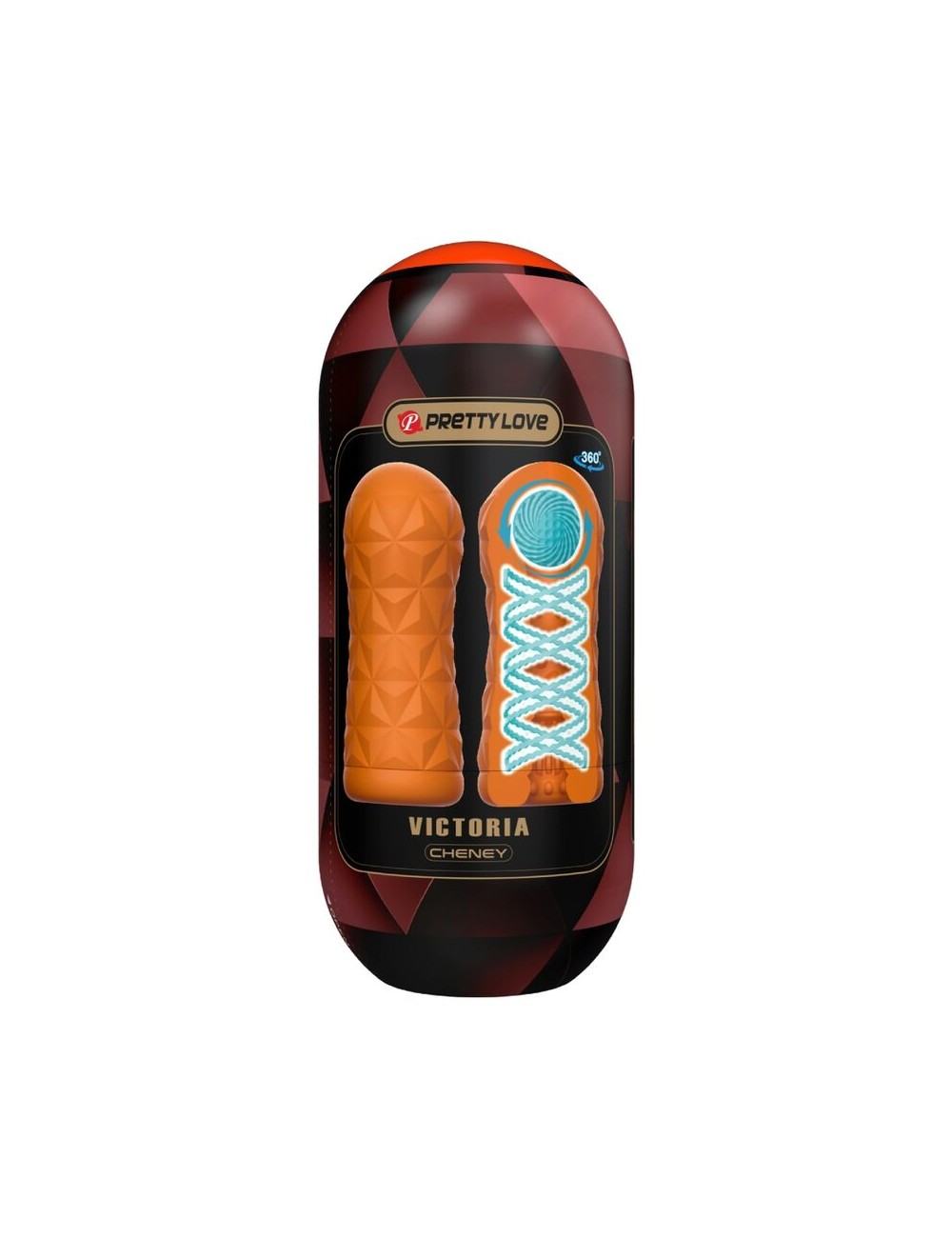 PRETTY LOVE - MASTURBADOR VICTORIA CHENEY NARANJA