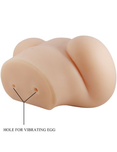 CRAZY BULL - VAGINA Y ANO REALISTICOS VIBRADOR LUNA