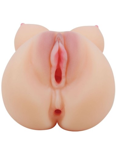 CRAZY BULL - VAGINA Y ANO REALISTICOS VIBRADOR HANNAH