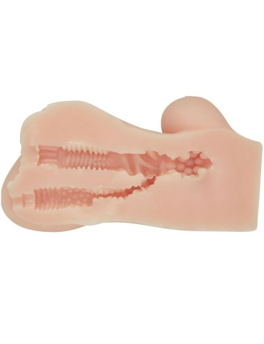 CRAZY BULL - VAGINA Y ANO REALISTICOS VIBRADOR HANNAH