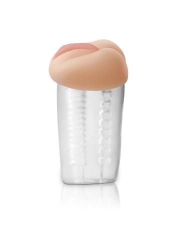 EXTREME TOYZ - MASTURBADOR VAGINA NATURAL - TRANSPARENTE
