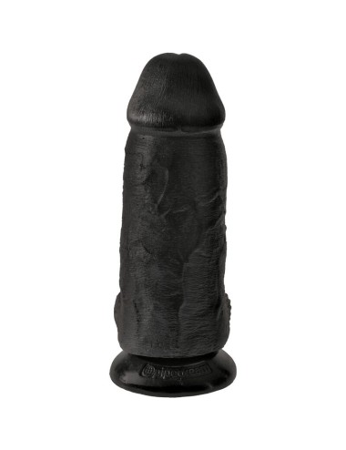 KING COCK - PENE REALISTICO CHUBBY 23 CM NEGRO