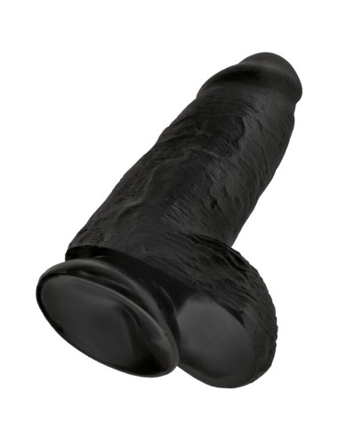KING COCK - PENE REALISTICO CHUBBY 23 CM NEGRO
