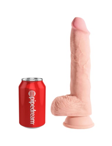 KING COCK - PENE REALISTICO CON TESTICULOS 19.4 CM NATURAL