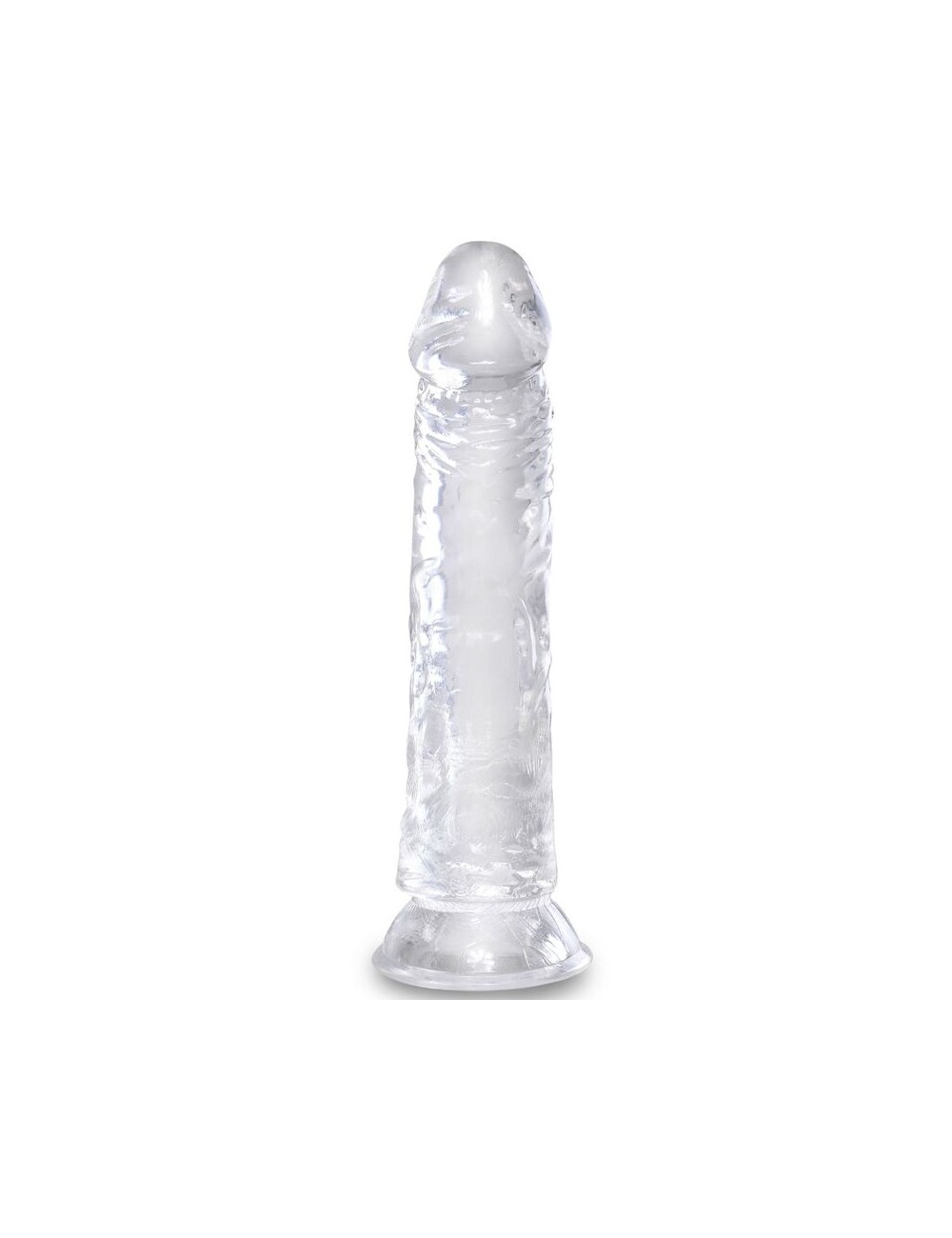 KING COCK - CLEAR PENE REALISTICO 19.7 CM TRANSPARENTE