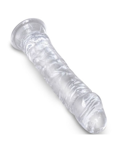 KING COCK - CLEAR PENE REALISTICO 19.7 CM TRANSPARENTE