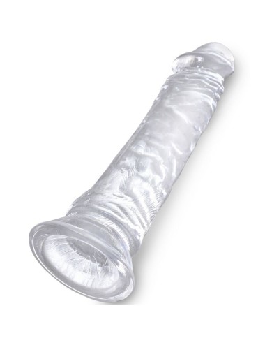 KING COCK - CLEAR PENE REALISTICO 19.7 CM TRANSPARENTE