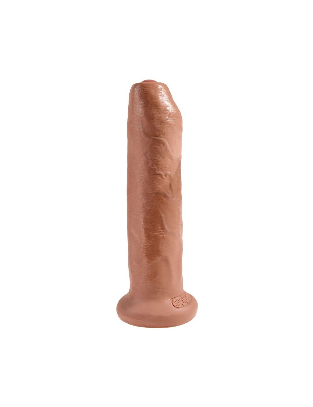 KING COCK - PENE REALISTICO CON PREPUCIO 17.8 CM CARAMELO