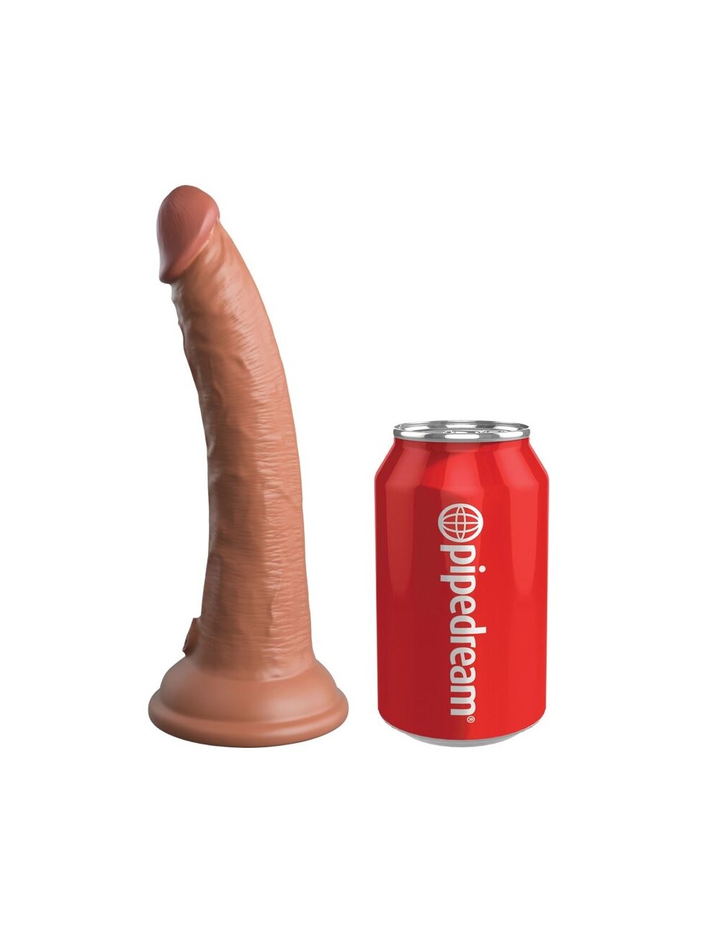 KING COCK - ELITE DILDO REALISTICO SILICONA 17.8 CM CARAMELO KING COCK - ELITE DILDO REALISTICO SILICONA 17.8 CM CARAMELO