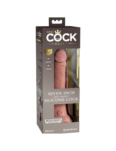 KING COCK - ELITE DILDO REALISTICO SILICONA 17.8 CM