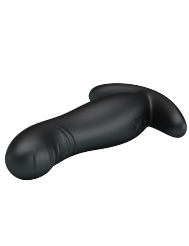 MR PLAY - MASAJEADOR DE PROSTATA NEGRO RECARGABLE