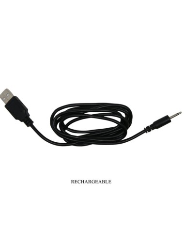 MR PLAY - PLUG ANAL VIBRADOR NEGRO RECARGABLE