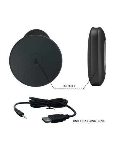 MR PLAY - PLUG ANAL CON VIBRACION NEGRO CONTROL REMOTO