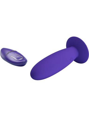PRETTY LOVE - YOUTH PLUG ANAL VIBRADOR CONTROL REMOTO VIOLETA