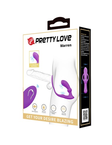 PRETTY LOVE - WARREN ANILLO & VIBRADOR ANAL VIOLETA