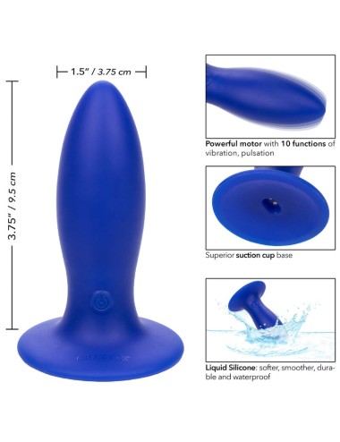 ADMIRAL - TORPEDO PLUG ANAL VIBRADOR AZUL