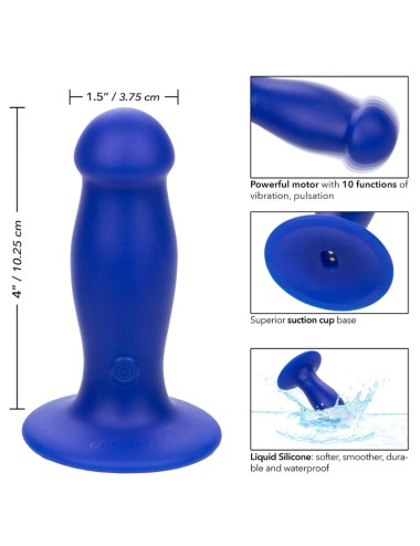 ADMIRAL - FIRST MATE PLUG ANAL VIBRADOR AZUL