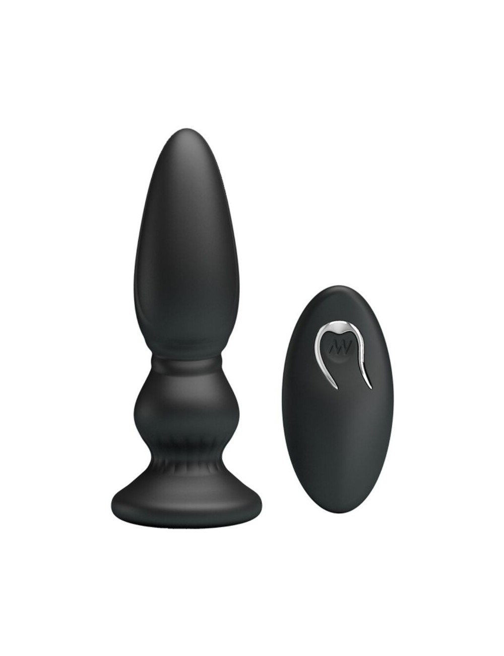 MR PLAY - VIBRADOR POTENTE CONTROL REMOTO ANAL PLUG NEGRO