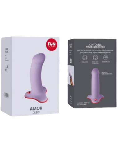 FUN FACTORY - AMOR DILDO PRINCIPIANTES LILA