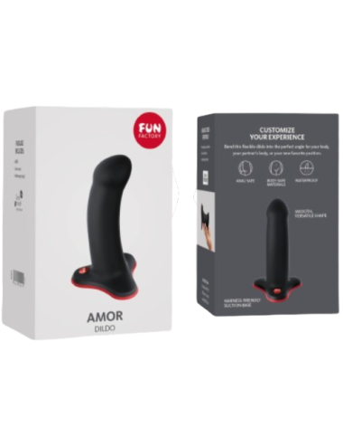 FUN FACTORY - AMOR DILDO PRINCIPIANTES NEGRO
