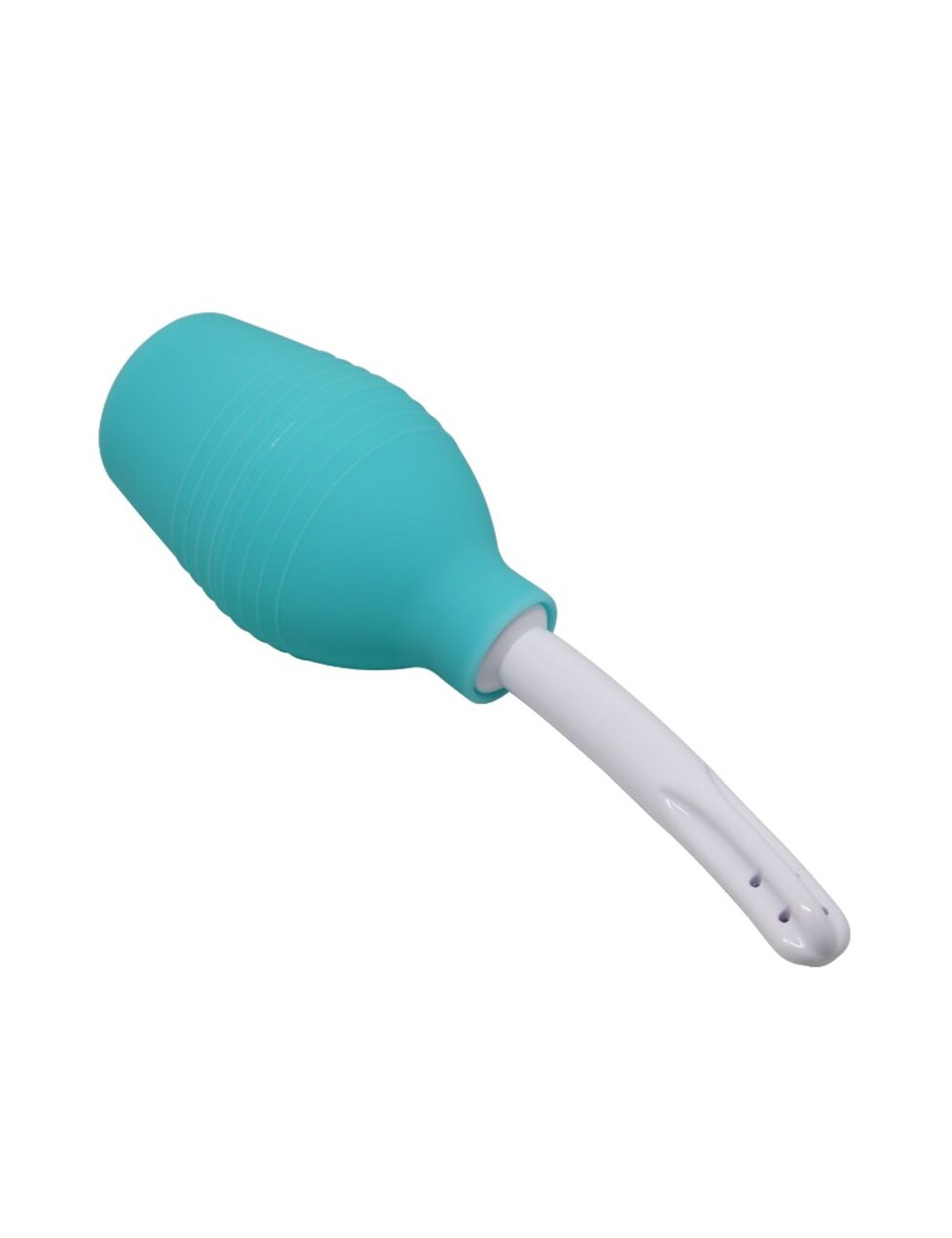 MR PLAY - PERA ANAL DUCHA DE GOMA AZUL