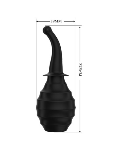 MR PLAY - DUCHA ANAL BLKM6 SUPER POWER NEGRO