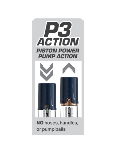 PUMP WORX - BOMBA DE ERECCION MAX BOOST AZUL
