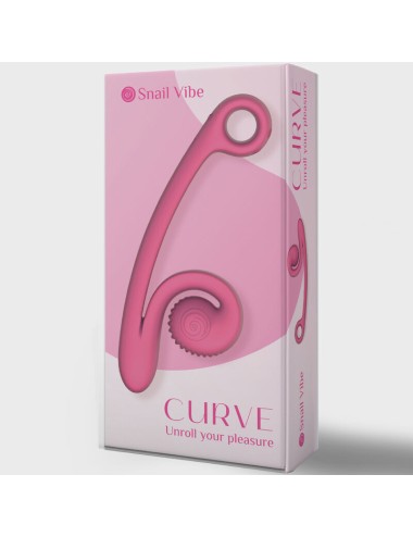 SNAIL VIBE - CURVE VIBRADOR ROSA
