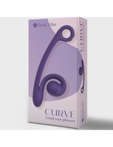 SNAIL VIBE - CURVE VIBRADOR MORADO