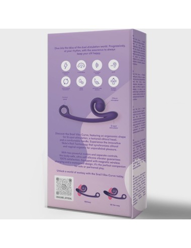 SNAIL VIBE - CURVE VIBRADOR MORADO