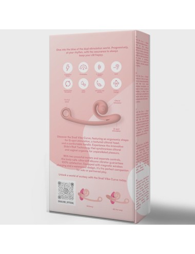 SNAIL VIBE - CURVE VIBRADOR NARANJA