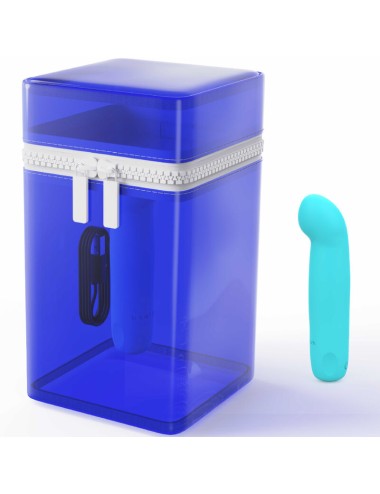 B SWISH - BCUTE CURVE INFINITE CLASSIC EDICION LIMITADA VIBRADOR RECARGABLE SILICONA AZUL