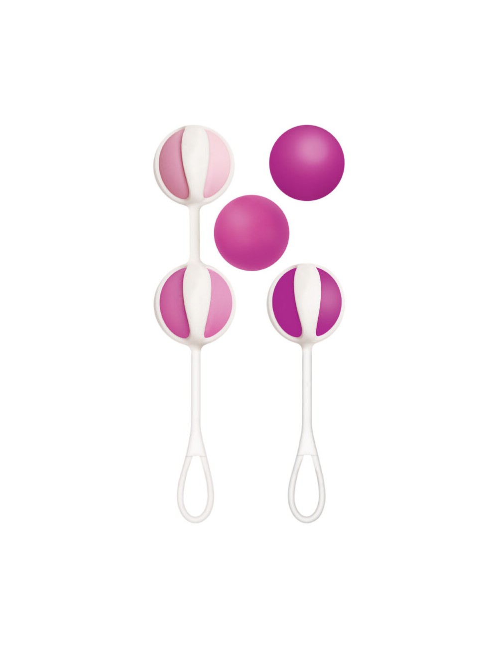 G-VIBE - SET 5 GEISHA BALLS3 ROSA