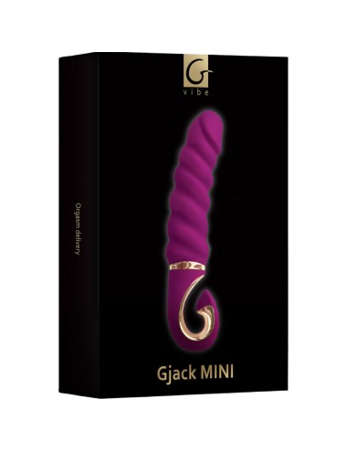 G-VIBE - GJACK MINI VIBRADOR SILICIONA MORADO