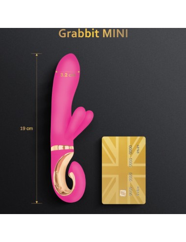 G-VIBE - GRABBIT MINI VIBRADOR SILICIONA ROSA