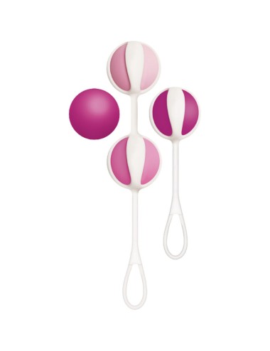 G-VIBE - SET 4 GEISHA BALLS MINI MORADO