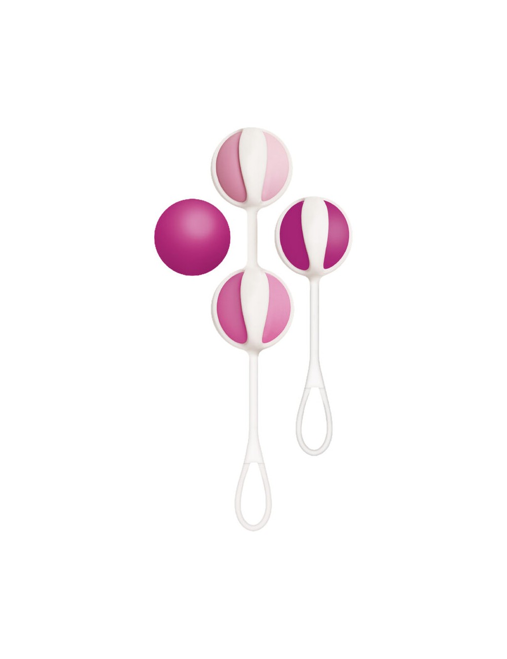 G-VIBE - SET 4 GEISHA BALLS MINI MORADO
