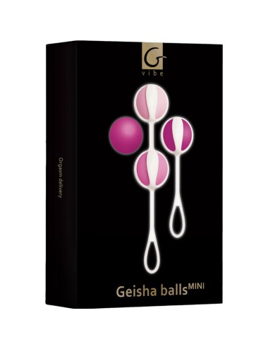 G-VIBE - SET 4 GEISHA BALLS MINI MORADO