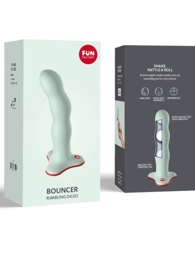 FUN FACTORY - BOUNCER DILDO VERDE SALVIA