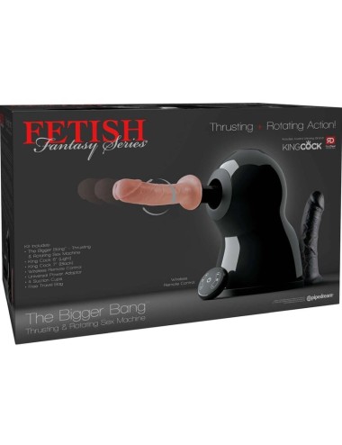 FETISH FANTASY SERIES - SEX MACHINE BIGGER BANG ROTACION Y EMPUJE