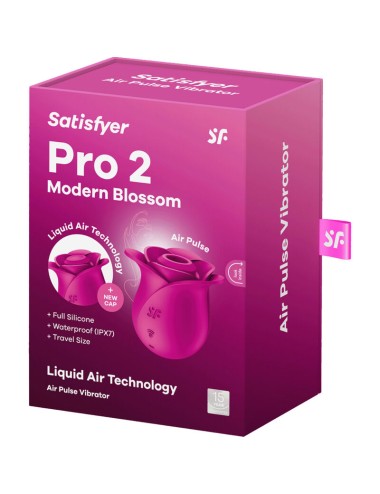 SATISFYER - AIR PULSE PRO 2 MODERN BLOSSOM VIBRADOR
