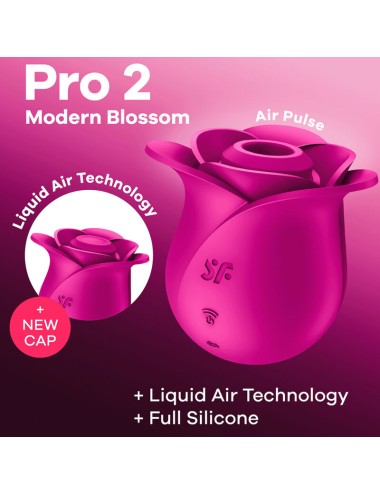 SATISFYER - AIR PULSE PRO 2 MODERN BLOSSOM VIBRADOR