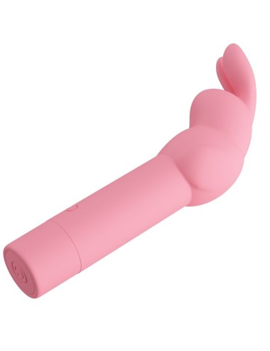 PRETTY LOVE - VIBRADOR DE SILICONA CONEJO ROSA GERARDO
