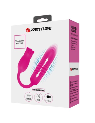 PRETTY LOVE - BALA VIBRADORA DE SILICONA ROSA